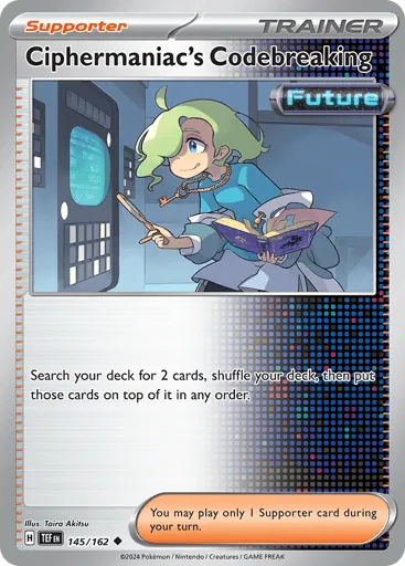 Ciphermaniac's Codebreaking 145/162 Temporal Forces