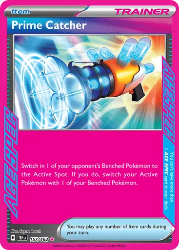 Prime Catcher 157/162 Temporal Forces
