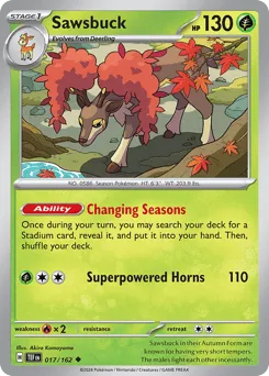 Sawsbuck 017/162 Temporal Forces