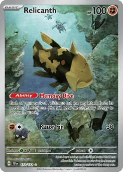 Relicanth 173/162 Temporal Forces