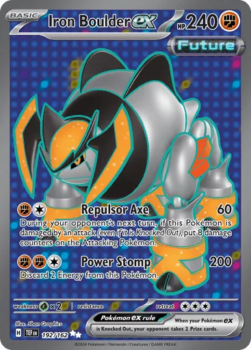 Iron Boulder ex 192/162 Temporal Forces