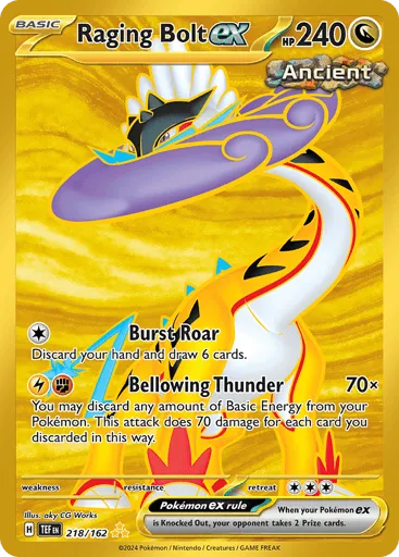 Raging Bolt ex 218/162 Temporal Forces