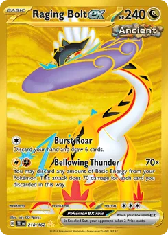 Raging Bolt ex 218/162 Temporal Forces
