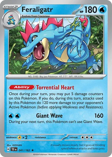 Feraligatr 041/162 Temporal Forces