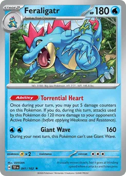 Feraligatr 041/162 Temporal Forces