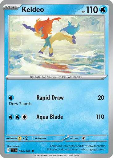 Keldeo 044/162 Temporal Forces