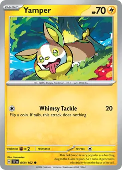 Yamper 058/162 Temporal Forces