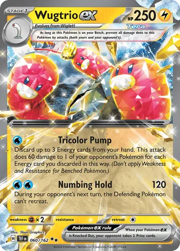 Wugtrio ex 060/162 Temporal Forces