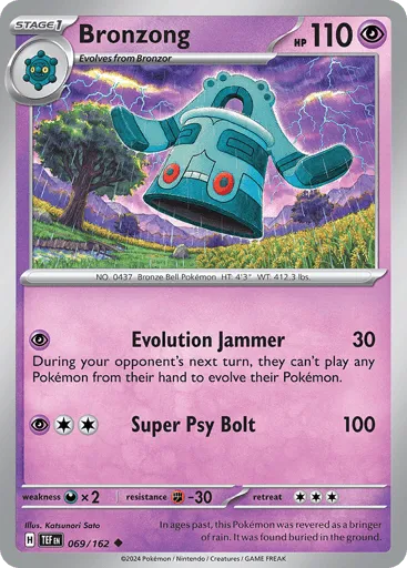 Bronzong 069/162 Temporal Forces