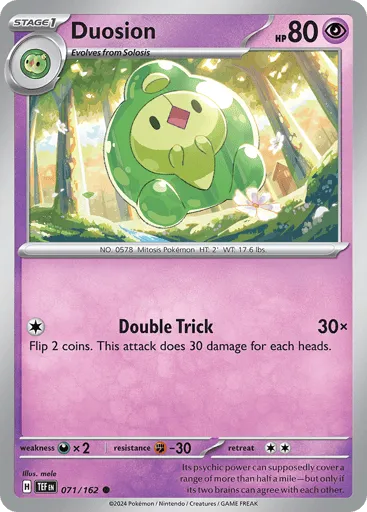 Duosion 071/162 Temporal Forces
