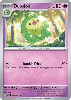 Duosion 071/162 Temporal Forces