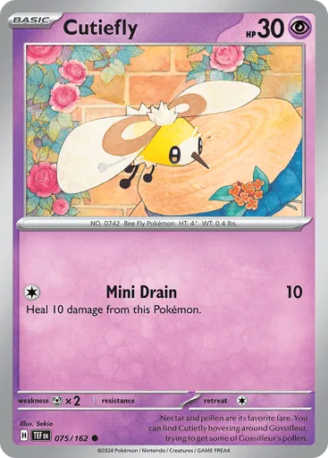 Cutiefly 075/162 Temporal Forces