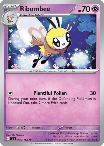 Ribombee 076/162 Temporal Forces