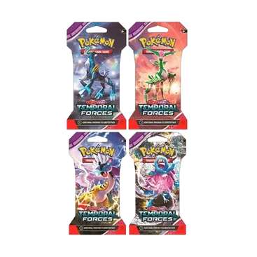 Temporal Forces Sleeved Booster Pack Art Bundle (Set of 4)
