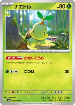 Turtwig 003/071 Wild Force