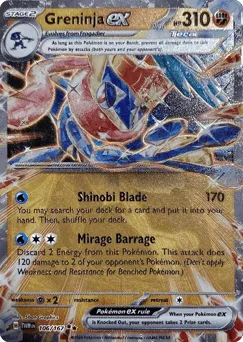 Greninja ex 106/167 Metal Twilight Masquerade