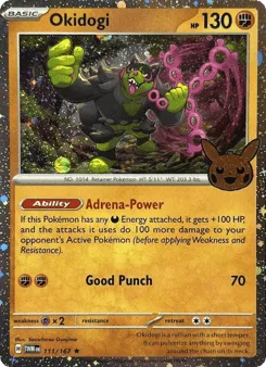Okidogi 111/167 Pumpkin Pikachu Stamp Twilight Masquerade