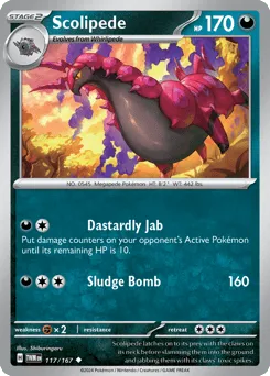 Scolipede 117/167 Twilight Masquerade