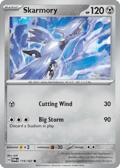 Skarmory 119/167 Twilight Masquerade