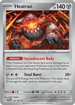 Heatran 123/167 Twilight Masquerade