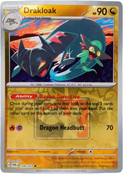 Drakloak 129/167 League Stamp Twilight Masquerade