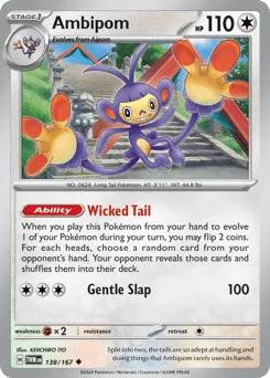 Ambipom 138/167 Twilight Masquerade