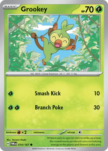Grookey 014/167 Twilight Masquerade