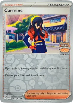 Carmine 145/167 Regional Championships Stamp Twilight Masquerade