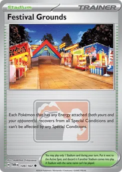 Festival Grounds 149/167 League Stamp Twilight Masquerade
