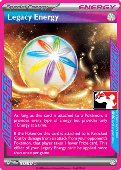 Legacy Energy 167/167 Play Pokemon Stamp Holo Twilight Masquerade