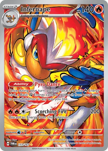 Infernape 173/167 Twilight Masquerade