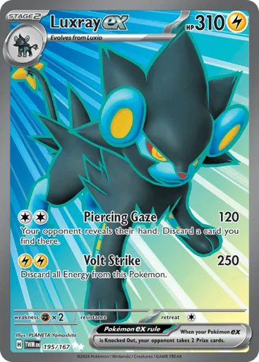 Luxray ex 195/167 Twilight Masquerade