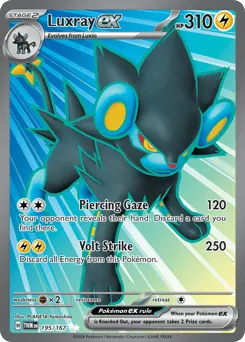 Luxray ex 195/167 Twilight Masquerade