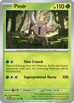 Pinsir 003/167 Twilight Masquerade