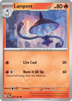 Lampent 037/167 Twilight Masquerade