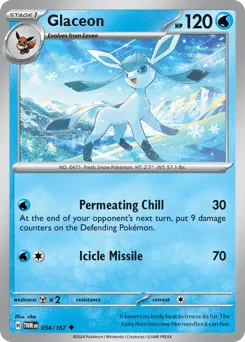 Glaceon 054/167 Twilight Masquerade