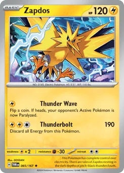 Zapdos 065/167 Twilight Masquerade