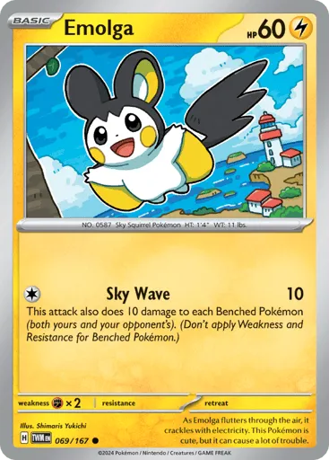 Emolga 069/167 Twilight Masquerade