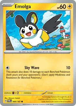 Emolga 069/167 Twilight Masquerade