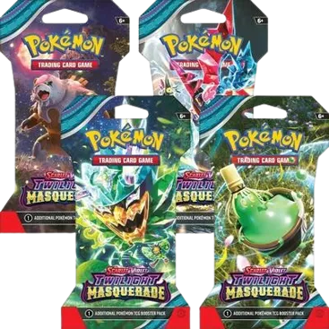 Twilight Masquerade Sleeved Booster Pack Art Bundle (Set of 4)