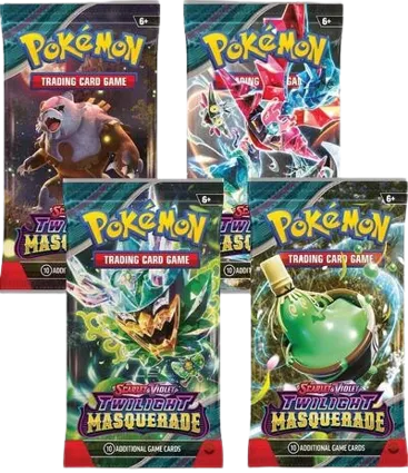 Twilight Masquerade Booster Pack Art Bundle (Set of 4)