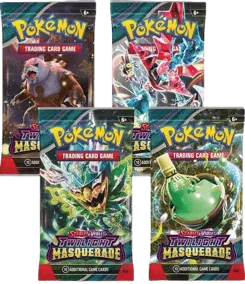Twilight Masquerade Booster Pack Art Bundle (Set of 4)