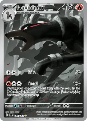 Houndoom 066/064 Shrouded Fable