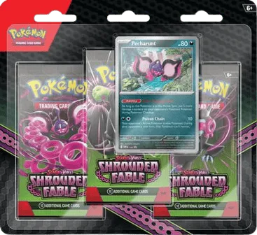 Shrouded Fable 3-Pack Blister - Pecharunt