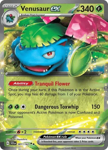Venusaur ex 001/142 Stellar Crown