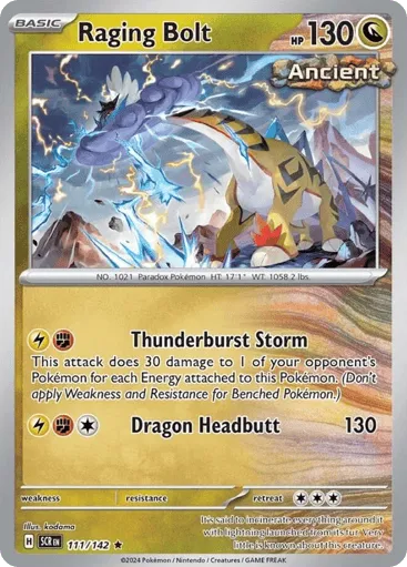 Raging Bolt 111/142 Stellar Crown