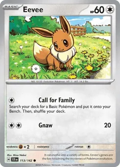 Eevee 113/142 Stellar Crown