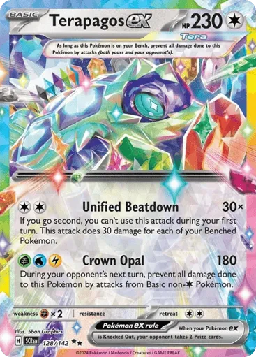 Terapagos ex 128/142 Stellar Crown