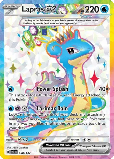 Lapras ex 158/142 Stellar Crown