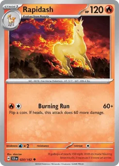 Rapidash 020/142 Stellar Crown
